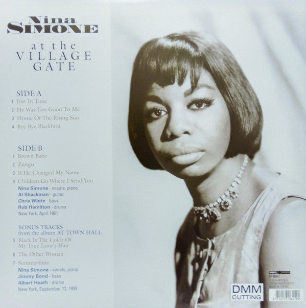 Nina Simone : At The Village Gate (LP, Album, RE)