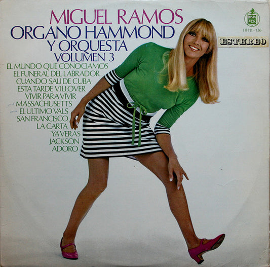 Miguel Ramos : Organo Hammond y Orquesta / Volumen 3 (LP, Album)