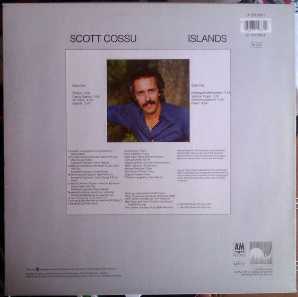 Scott Cossu - Islands (LP, Album)