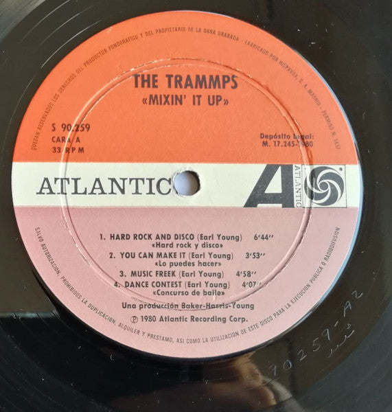 The Trammps : Mixin' It Up (LP, Album)