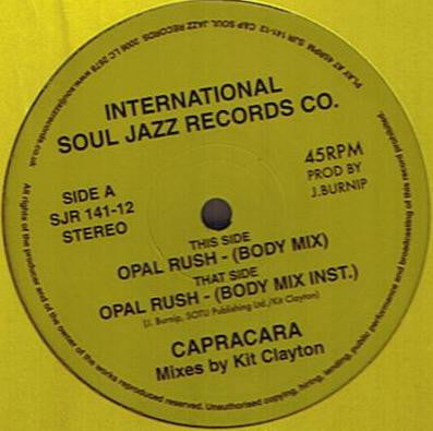 Capracara : Opal Rush (Kit Clayton Remix) (12")