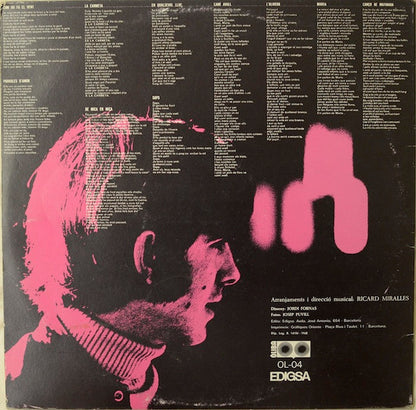 Joan Manuel Serrat : Com Ho Fa El Vent (LP, Album, RE)