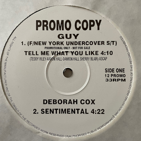 Various - Promo Copy (12", Promo, Unofficial, Not)