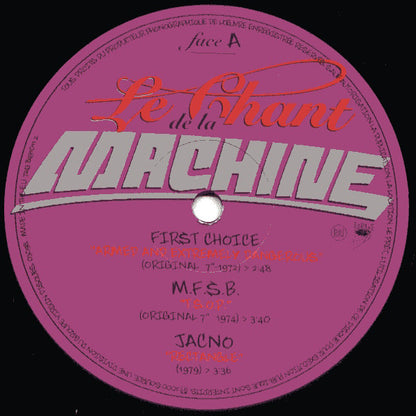 Various : Le Chant De La Machine (2xLP, Comp)