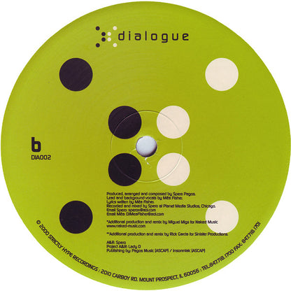 Spero Pagos Featuring Mea Fisher : Everything (12")