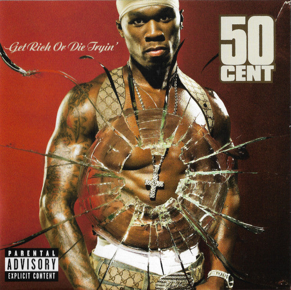 50 Cent - Get Rich Or Die Tryin' (CD, Album, RE)