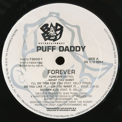 Puff Daddy : Forever (2xLP, Album)