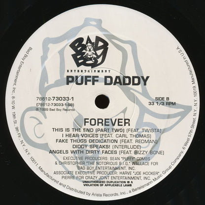 Puff Daddy : Forever (2xLP, Album)
