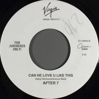 After 7 : Baby I'm For Real / Natural High (7", Jukebox)