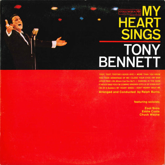 Tony Bennett : My Heart Sings (LP, Album, RE)