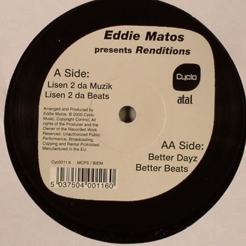 Eddie Matos - Renditions (12")