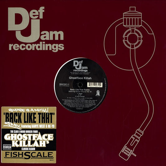 Ghostface Killah : Back Like That (Remix) (12")
