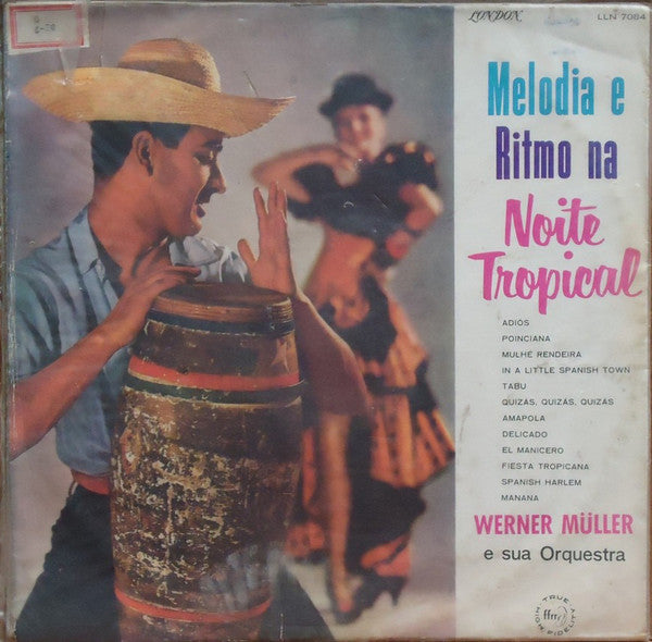 Werner Müller Und Sein Orchester : Melodia E Ritmo Na Noite Tropical (LP)