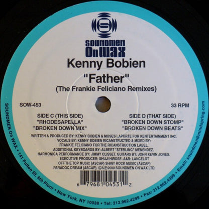 Kenny Bobien : Father (The Frankie Feliciano Remixes) (2x12")