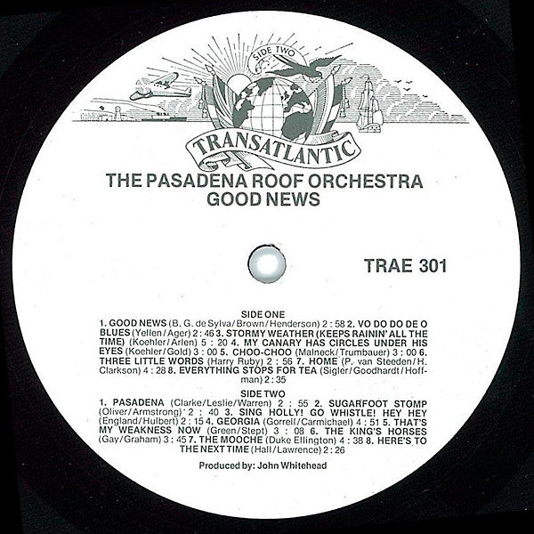 The Pasadena Roof Orchestra - Good News (LP, Album)