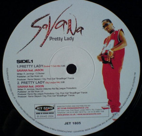 Savana  - Pretty Lady (12")