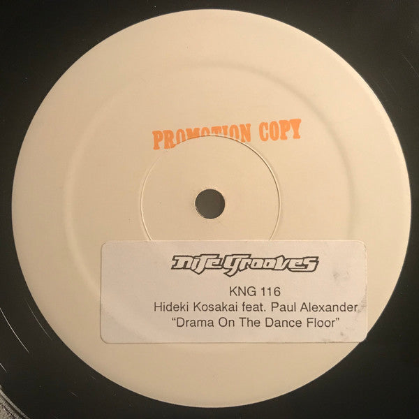 Hideki* Feat. Paul E. Alexander* - Drama On The Dance Floor (12", W/Lbl)