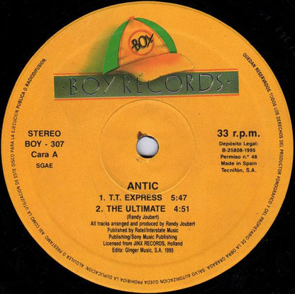 Antic : Antic EP (12", EP)