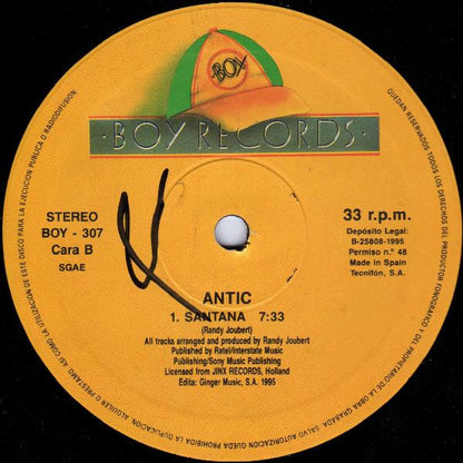 Antic : Antic EP (12", EP)