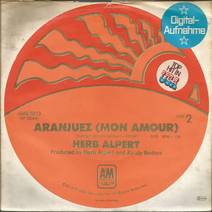 Herb Alpert - Rise (7", Single)