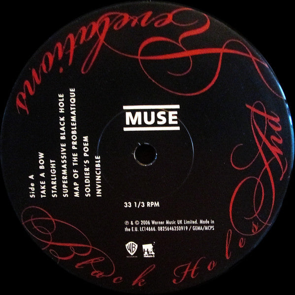 Muse : Black Holes And Revelations (LP, Album, RE, RP)