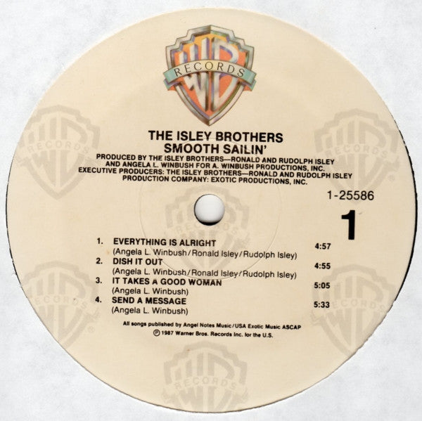 The Isley Brothers - Smooth Sailin' (LP, Album, Spe)