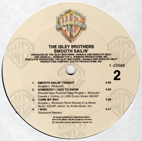 The Isley Brothers - Smooth Sailin' (LP, Album, Spe)