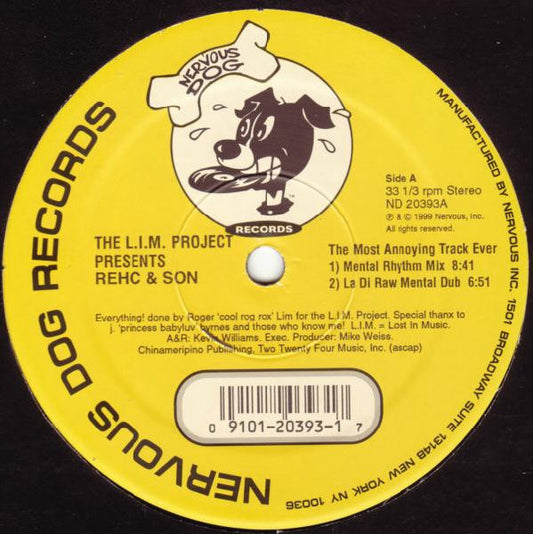 The L.I.M. Project Presents REHC & Son : The Most Annoying Track Ever (12")