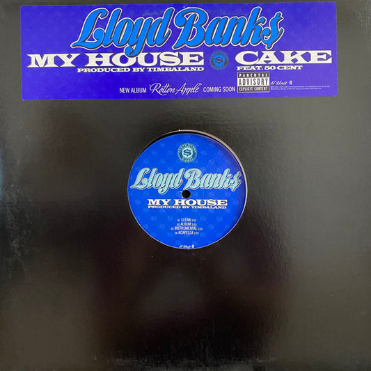 Lloyd Banks : My House / Cake (12", Promo)