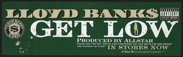 Lloyd Bank$* - Get Low (12", Single, Promo)
