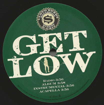 Lloyd Bank$* - Get Low (12", Single, Promo)