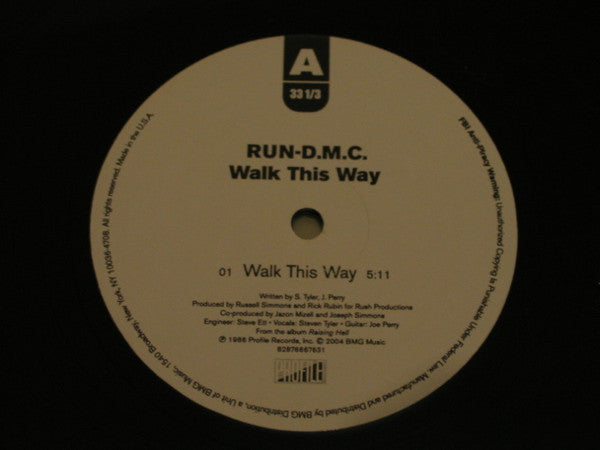 Run-DMC : Walk This Way (12", RE)