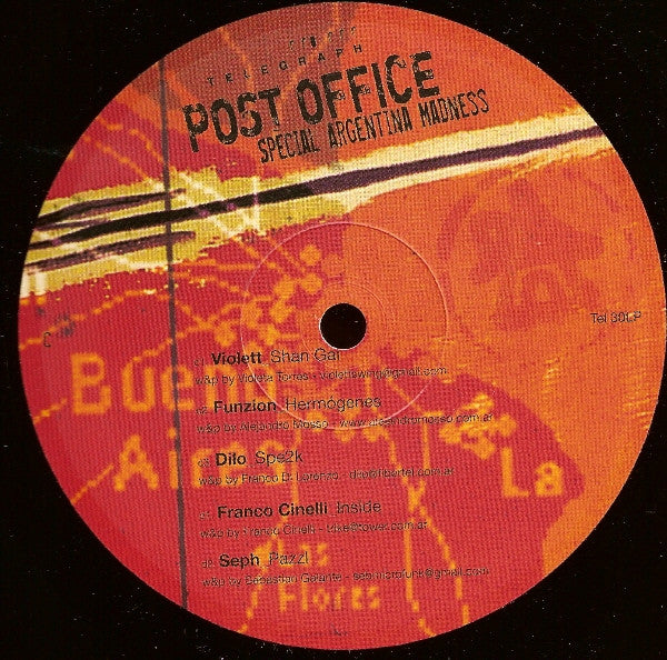Various : Post Office Special Argentina Madness (2xLP, Comp)