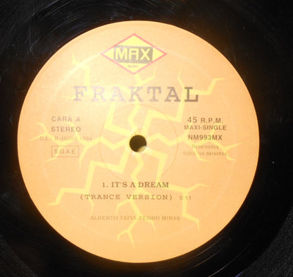Fraktal - It's A Dream (12", Maxi)
