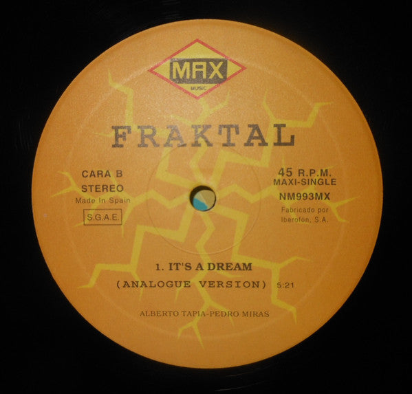 Fraktal - It's A Dream (12", Maxi)