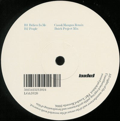 Laid : Believe In Me (12")