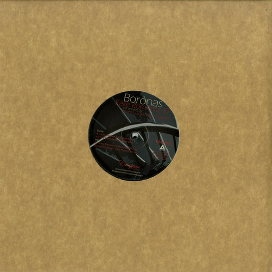 Boronas : Fake Romance EP (12", EP)