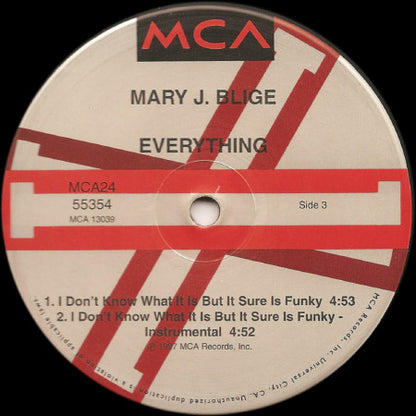 Mary J. Blige : Everything (2x12", Single)