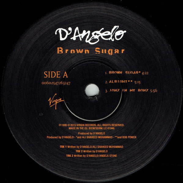D’Angelo - Brown Sugar (2xLP, Album, RE, 180)