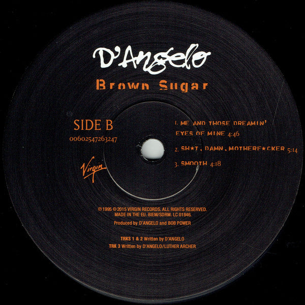 D’Angelo - Brown Sugar (2xLP, Album, RE, 180)