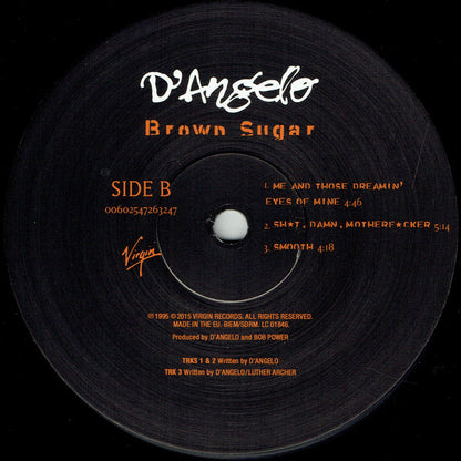 D’Angelo - Brown Sugar (2xLP, Album, RE, 180)