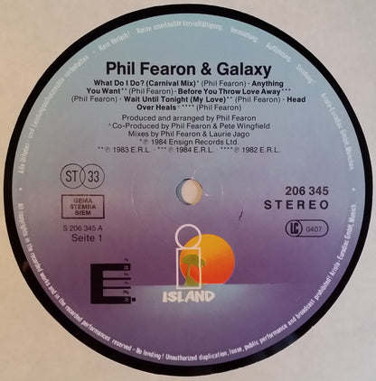 Phil Fearon & Galaxy : Phil Fearon & Galaxy (LP, Album)