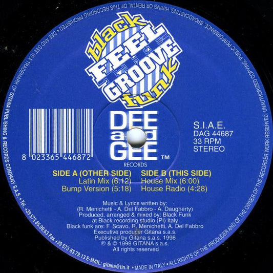 Black Funk : Feel The Groove (12")