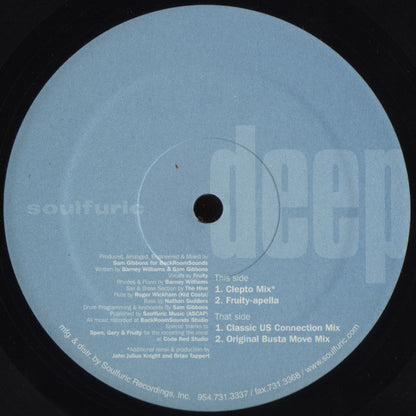 Backroom Sounds* - Too Late (12")