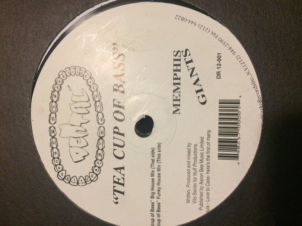 Memphis Giants - Teacup Of Bass (12")