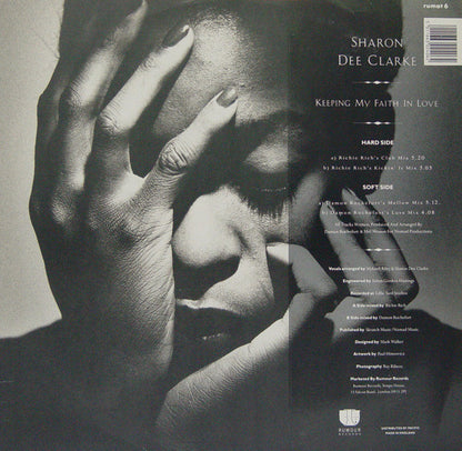 Sharon Dee Clarke : Keeping My Faith In Love (12")