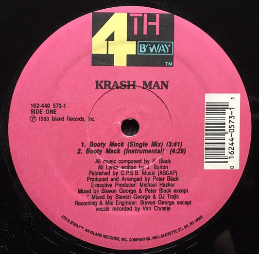Krash Man : Booty Mack (12")