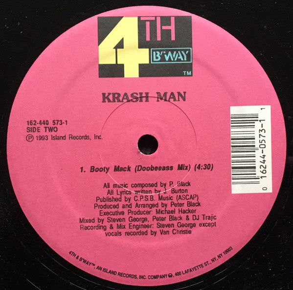 Krash Man : Booty Mack (12")