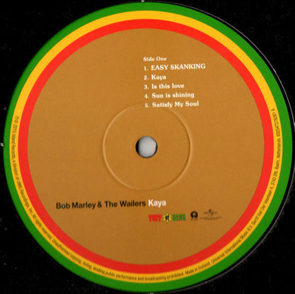 Bob Marley & The Wailers - Kaya (LP, Album, RE, RM, 180)