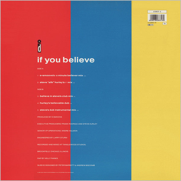 Chantay Savage : If You Believe (12")